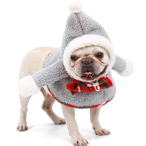 ETOPARS Navidad Muñeco de Nieve Ropa para Perros, Trajes de Navidad para Perros, Vestido de Navidad para Mascotas para Navidad, Fiesta, Cumpleaños