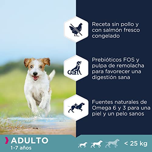Eukanuba Grain Free* Alimento para perros adultos de raza pequeña y mediana, receta baja en alérgenos, 3 kg