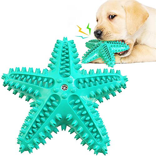 Flashing Forma de Estrella de mar Perro Squeaky Toy Dog Mordedor Perro Cepillo de Dientes Juguetes flotantes de Agua para Perro Molar Proveedor de Perros (Color : C)