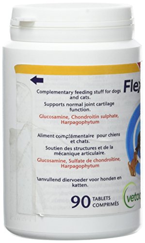 Flexadin Vetoquinol Complément Alimentaire Flacon de 90 Comprimés Sécables