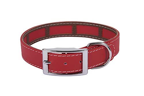 Francisco Romero 8436586341206 - Collar con Funda Antiparasitaria, Rojo, 2,5cmx35cm, 1 unidad