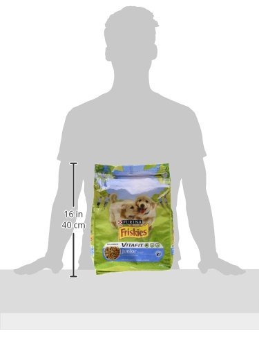 Friskies - VitaFit Junior Cachorros con Pollo, leche y verduras añadidas, 3 Kg