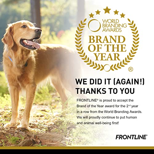 Frontline Plus Tratamiento de pulgas y garrapatas para Perros medianos, 3 pipetas