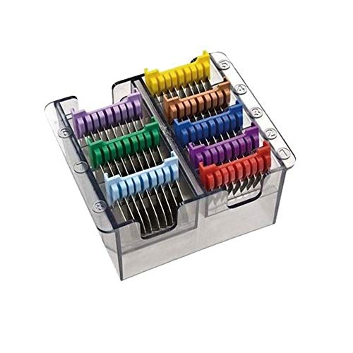 Global Caja de peines metálicos Moser | Caja de peines para máquina cortapelos Moser 1170 y Arco | Caja de peines para máquina de pelar