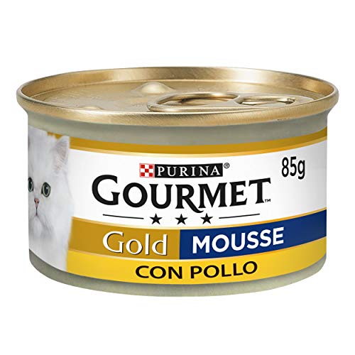 Gourmet Gold Mousse con Pollo, 24 x 85 g