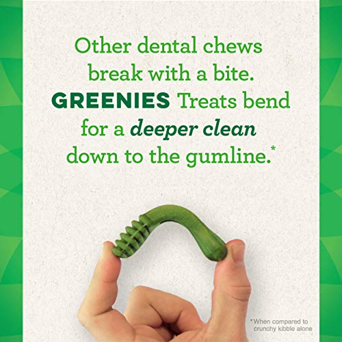 Greenies Original Dental Regular Treats for Dogs 25-50 Pounds 3 Count