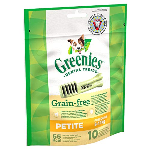 Greenies Snack Dental Grain free Petite para perros de 7kg a 11kg (170g)