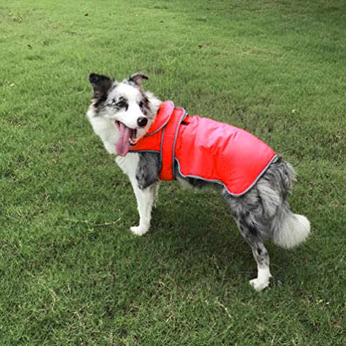 GuardGal Perro de Las Tiendas fríos, Impermeable, de Mascotas Chaleco Suave Confortable Invierno Abrigo