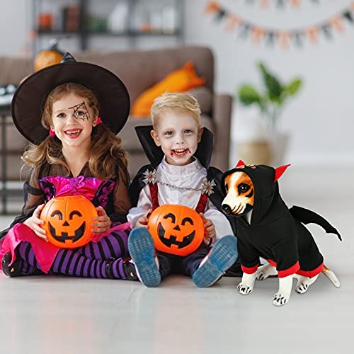 Halloween Disfraz Perro, Disfraces de Halloween para Mascotas, Halloween Costume Dog, Halloween Alas de Murciélago para Perros y Gatos, Ideal para Halloween, Navideño Cosplay.