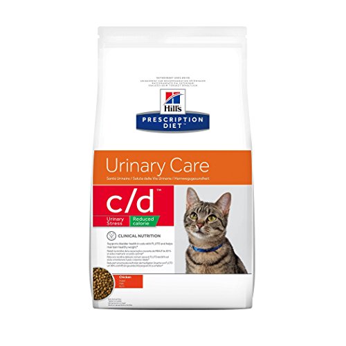 Hill's C-54544 Diet Feline C/D Reduce Stress, 1.5 kg, paquete de 2