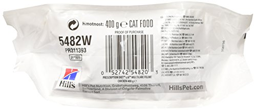 Hill's Feline C/D Chicken Comida para Gatos - 400 gr
