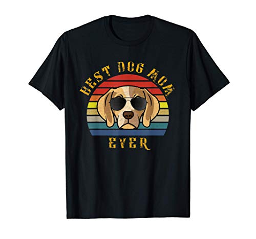 Hombre El mejor perro Beagle que mamá haya regalado jamás Perro div Camiseta