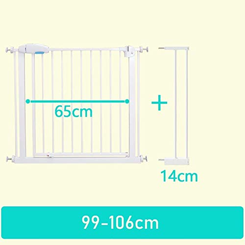 Huo Barrera de Seguridad para Ninos del Perro Casero Puerta de La Escalera de Protección de Paredes de Seguridad (Size : 92-99CM)