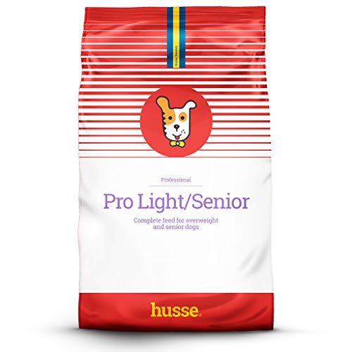 Husse - Pro Light/Senior| Pienso para Perros | Perros con Sobrepeso | Sabor Cerdo y Salmón | Alta Callidad de Ingredientes