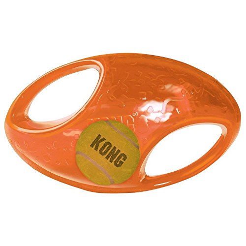 Juguete para perros Kong Jumbler Ball [2 tamaños]