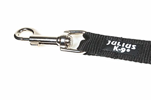 Julius-K9 16SGA-1 Conexión del Cinturón de Seguridad, 1, Negro
