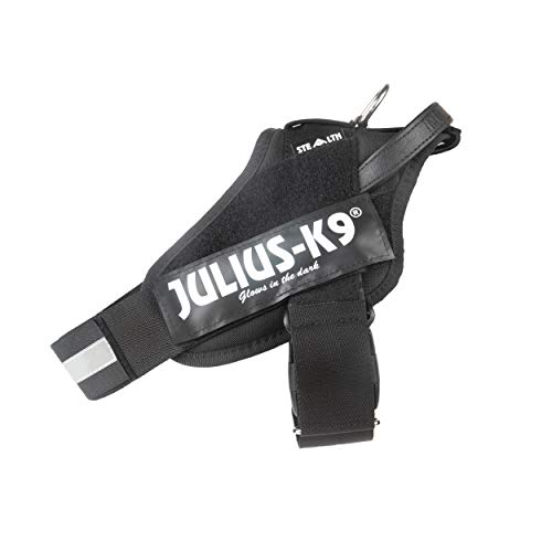 Julius-K9 16STEALTH-P-1 IDC Power Harness, Tamaño 1, Negro