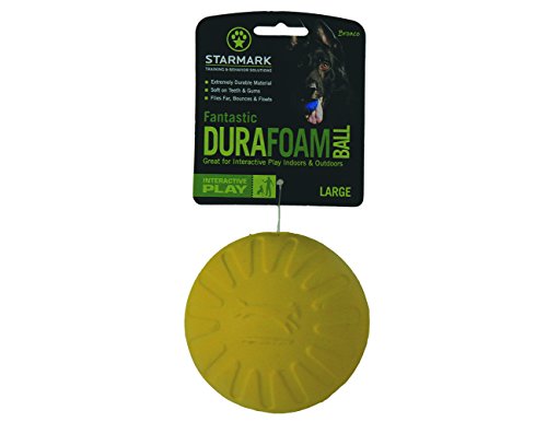 Julius-K9 59841 Fantastic Durafoam Ball Multi - 3, 5", Ø APPR. 9 cm, Yellow, L, Amarillo (9638X)