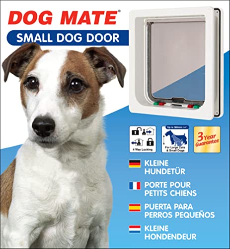 Karlie K&F Dog Mate Puerta para Perro S Blanco 221D