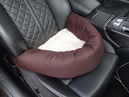knuffliger Auto asiento para perros, gatos o mascotas Incluye Correa y asiento Fijación recomendado para Seat Seat Inca Material Stoff inkl. Flexgurt
