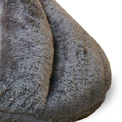 KSFBHC Catote de Gato Invierno cálido Mascota Perrera Perro Estera Engrosamiento Saco de Dormir Nido Mascotas Suministros de Vida (Color : Grey, Size : Medium)