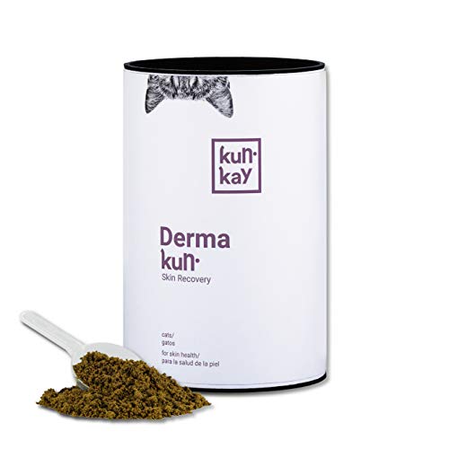 KUNKAY Dermakun Gatos - 250 g | Suplemento para la Salud de la Piel y el Pelo