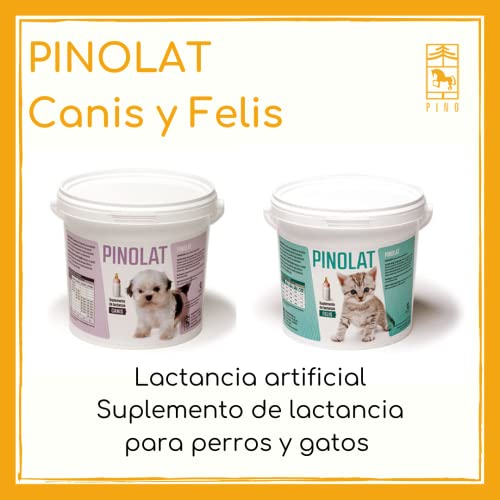 LABORATORIOS PINO, S.A. PINOLAT Felis. Leche maternizada para Gatos Cachorros. Contiene biberón.