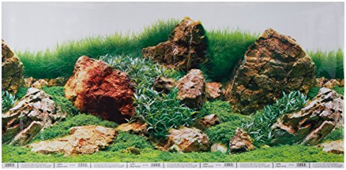 Marina Fondo precortado, río/Verde, 45,7 x 91,4 cm