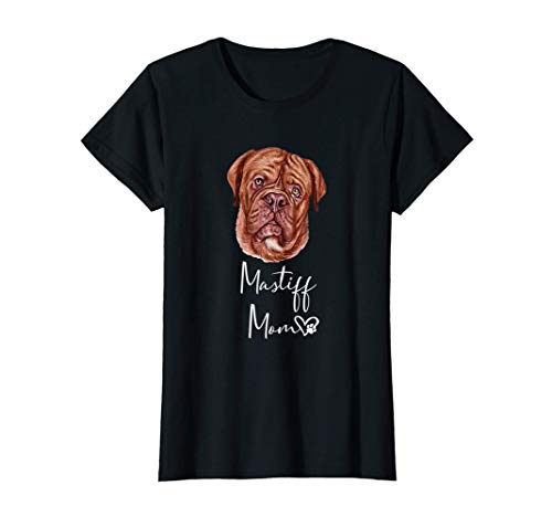 MASTIFF MOM Mamá madre mamaíta de perro Mastín inglés Regalo Camiseta