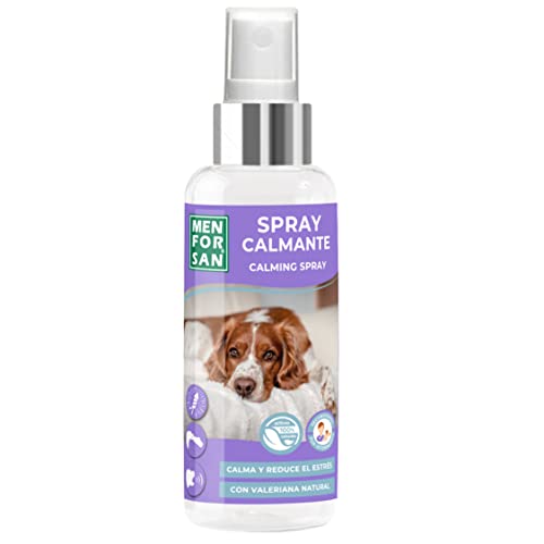 MENFORSAN Spray calmante para Perros 60ml, Reduce el estrés