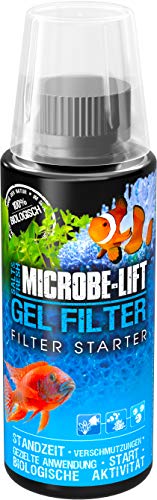 MICROBE-LIFT Gel Filter – Iniciador para filtros, con bacterias vivas, Mejora el Poder Limpiador del Filtro, para Agua Dulce y Salada