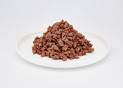 MjAMjAM - Pienso acuoso para Gatos - Delicioso Cordero Puro - Sin Cereales - Pouch 12 x 125 g