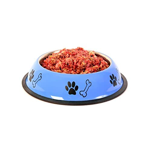 NATURABARF | Menú Premium de Pollo y Cordero para Perros pequeños, medianos y Grandes (7.2 kg)