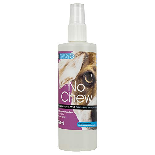 Natural VetCare No Chew Veterinary Strength - Spray disuasorio para Perros y Gatos, 250 ml