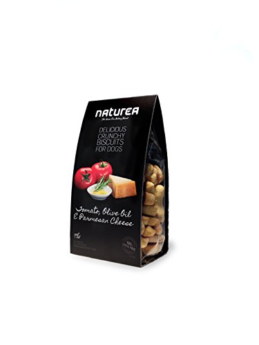Naturea Snack para Perros Tomate, Aceite de Oliva y Queso - Paquete de 9 x 230 gr - Total: 2070 gr