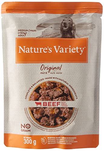 Nature's Variety Canine Adult Pate Med MAX Pack 4X300GR