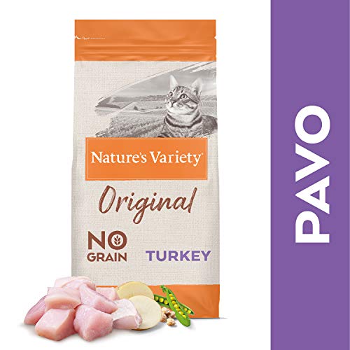 Nature's Variety Original No Grain - Pienso para gatos esterilizados con pavo deshuesado 1,25 Kg