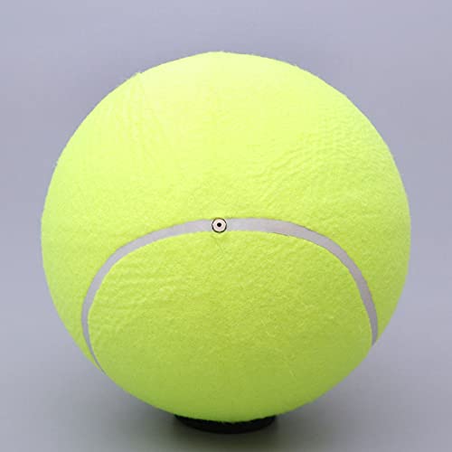 Nephit Juguete para morder para mascotas, 24 cm, pelota de tenis gigante para perros masticar, juguete inflable de tenis, pelota para mascotas
