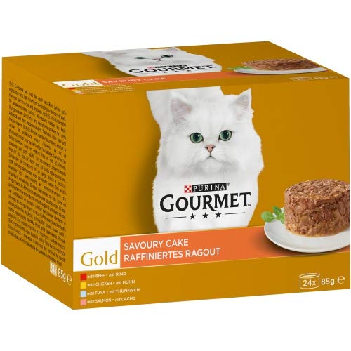Nestlé Purina Gourmet Gold Comida Húmeda para Gatos Pack Surtido Tartalette 96 Unidades 8160 g