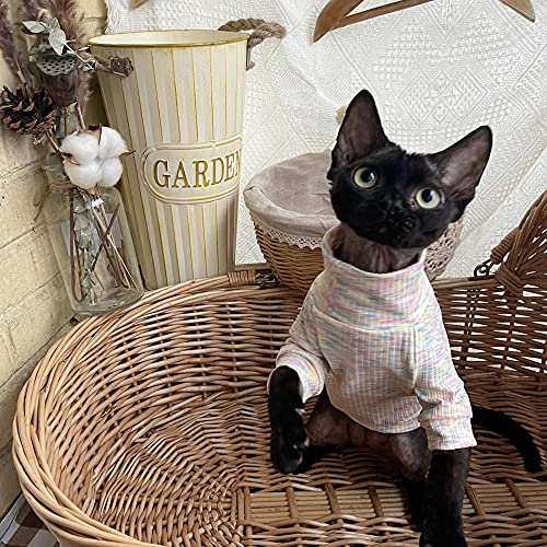 NMGTT SPHNX Cat Ropa/algodón bebé tinción de algodón compasión-Poner Camiseta_L +