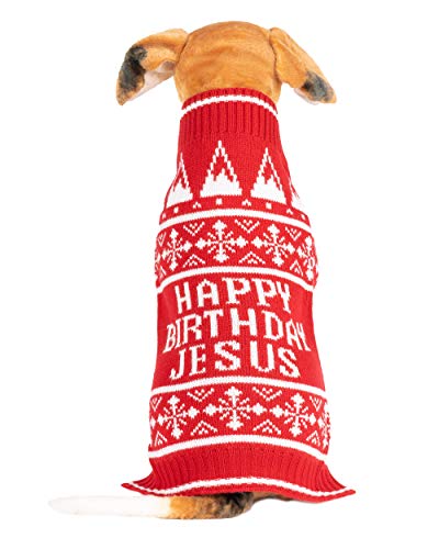 NOROZE. Suéter navideño para perro, ropa de invierno cálida para cachorros, muñeco de nieve, elfo suave, abrigo navideño