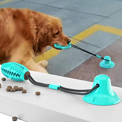 NTZTO Pelota De Juguete Al Aire Libre para Perros Pet Molar Bite Toy Autoejecutable Pelota Juguetes para Perros Molar para Mascotas