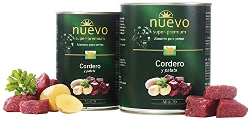 NUEVO Lata Perro ADULTO: Cordero y Patata, 800 g, Perro