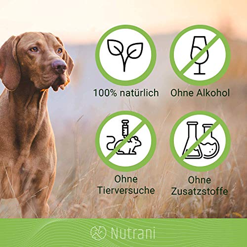 Nutrani - Eliminador de olores | 750 ml - Limpiador enzimático natural en spray listo para usar con efecto biológico, elimina olores, orina, excrementos y manchas de perros y gatos