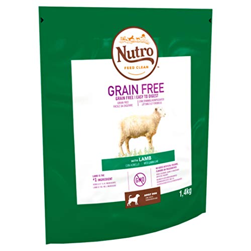 Nutro Grain free adult mini cordero 7 kg