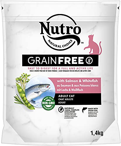Nutro Grain Free gato adult salmón 1,4 kg