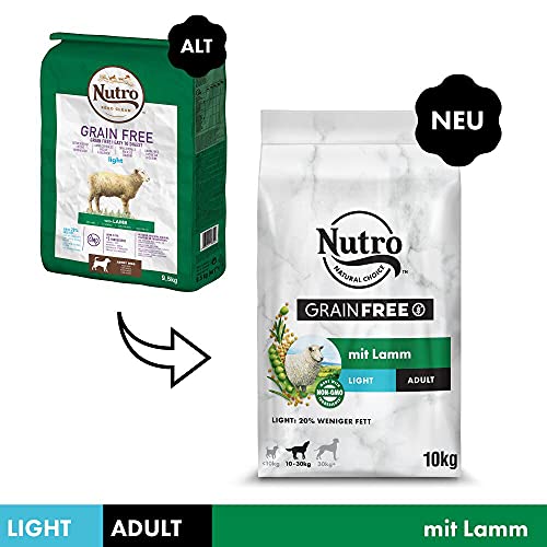 Nutro Grain Free Light Cordero 10 kg