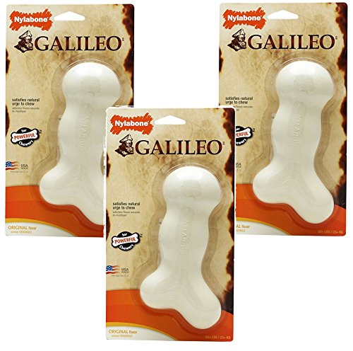 Nylabone Galileo Souper/XL - Juguete para masticar perro con sabor original