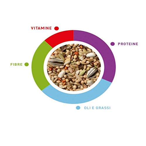 Padovan Alimento natural completo para periquitos con adición de vitaminas – 850 g