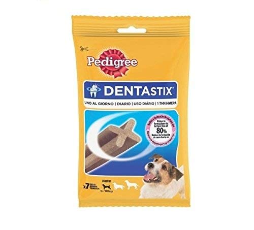 Pedigree Dentastix Mini – Snack de higiene dental para cachorros y perros de talla pequeña